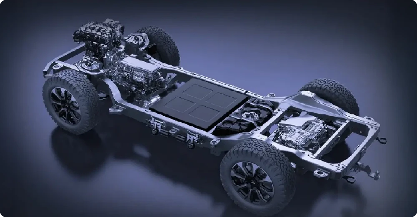 Denza Cell-to-Chassis battery structure
